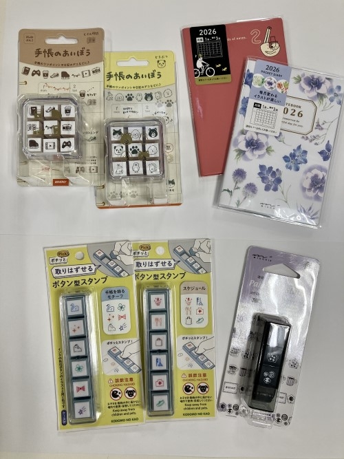 【鹿児島店】押すだけ簡単!手帳デコ